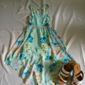 Candies High-Low Sheer Tank Dress